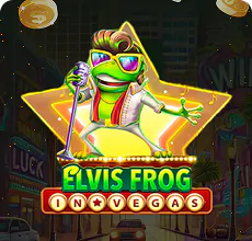 Elvis frog in vegas